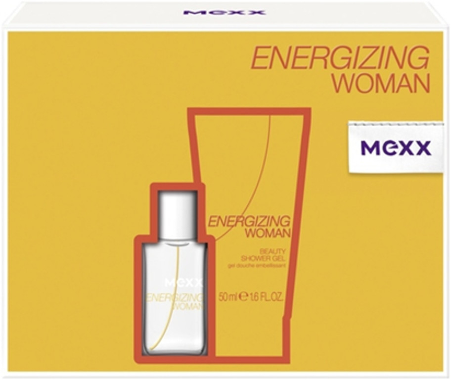 Mexx Energizing Woman EDT 15 ml + sprchový gel 50 ml dárková sada