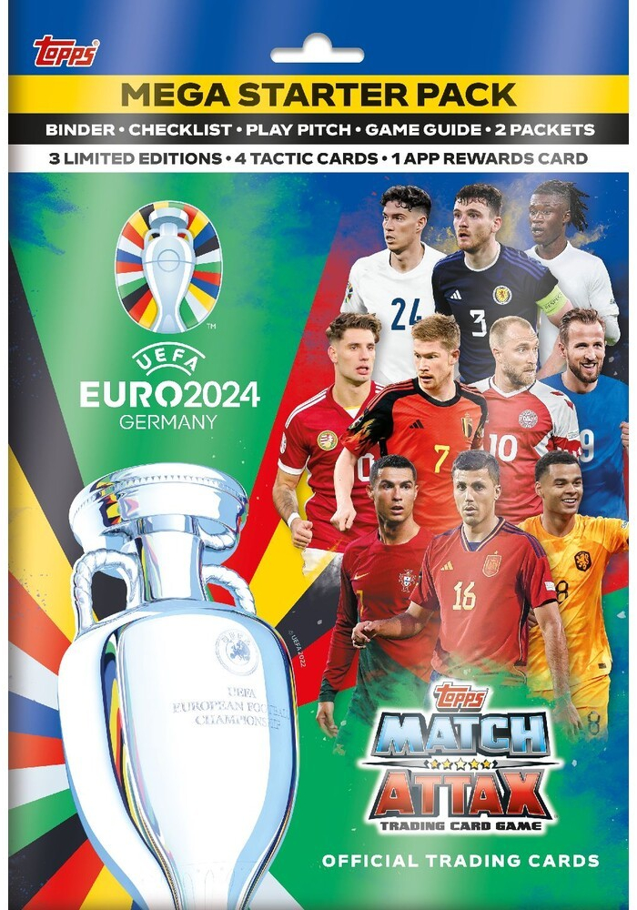 Topps EURO 2024 Match Attax Starter Pack