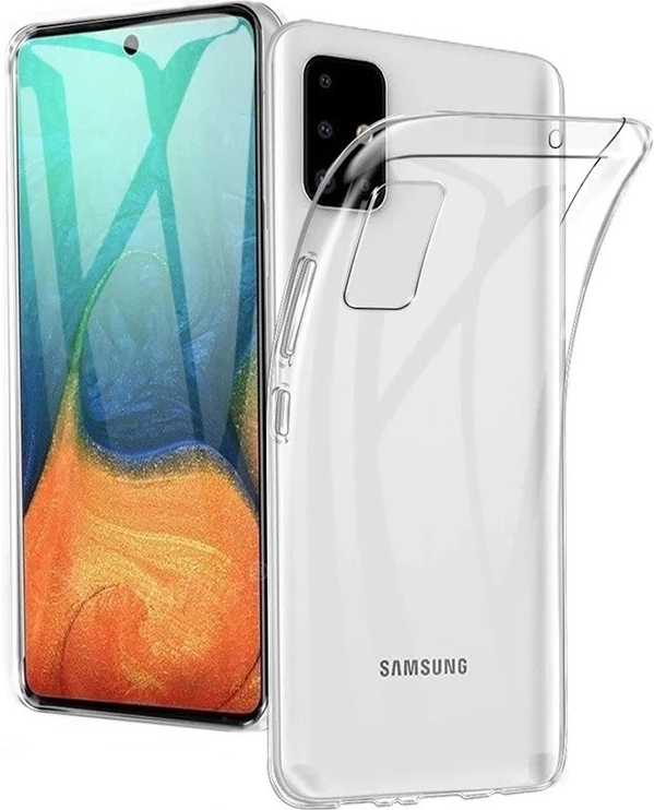 Pouzdro SES Silikonové Samsung Galaxy A51 A515F - čiré