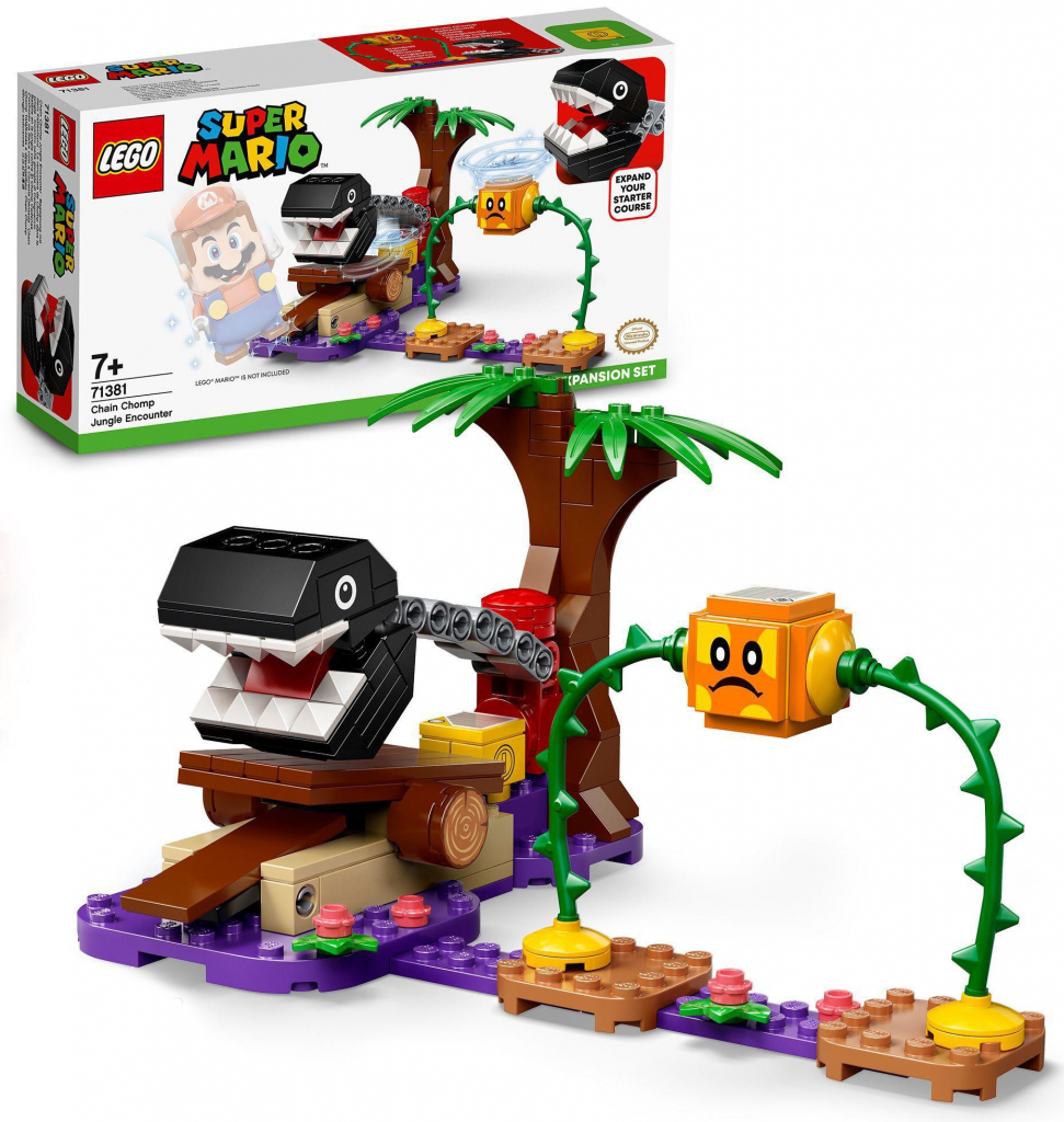 LEGO® Super Mario™ 71381 Chain Chomp a setkání v džungli rozšiřující set