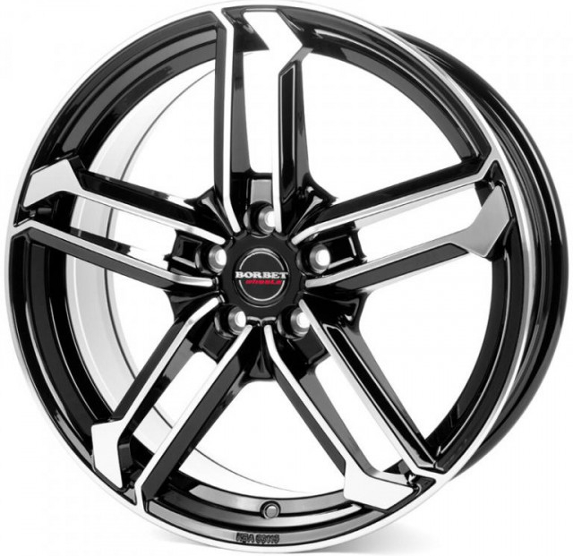 Borbet ATX 8,5x19 5x112 ET45 black polished