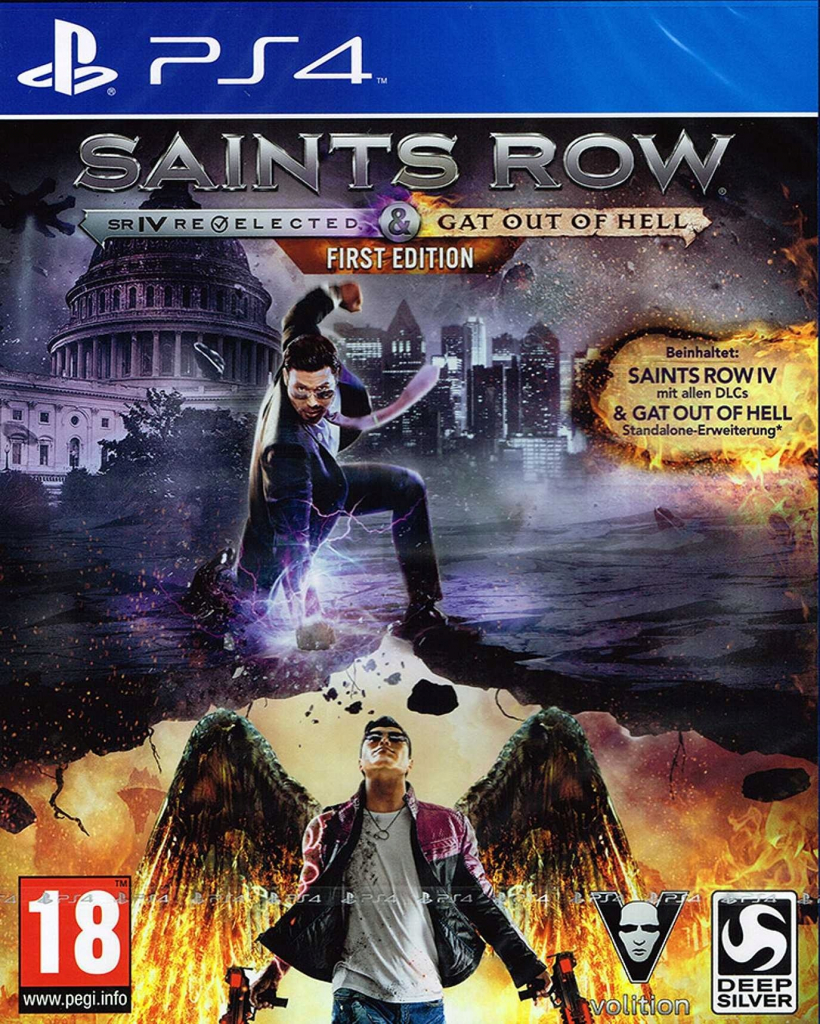 Saints Row 4 Re-Elected + Gat Out of Hell