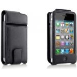 Belkin iPhone 4/4S ochranné pouzdro kožené, černé - F8Z853cwC00
