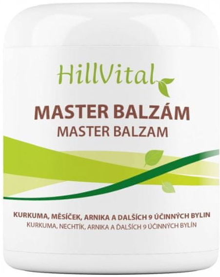 HillVital Master balzám, proti bolesti a otokům, 2x 250 ml