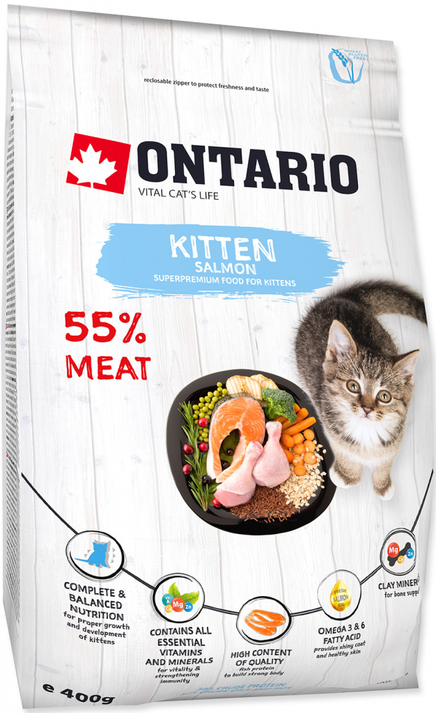 Ontario Kitten Salmon 400 g