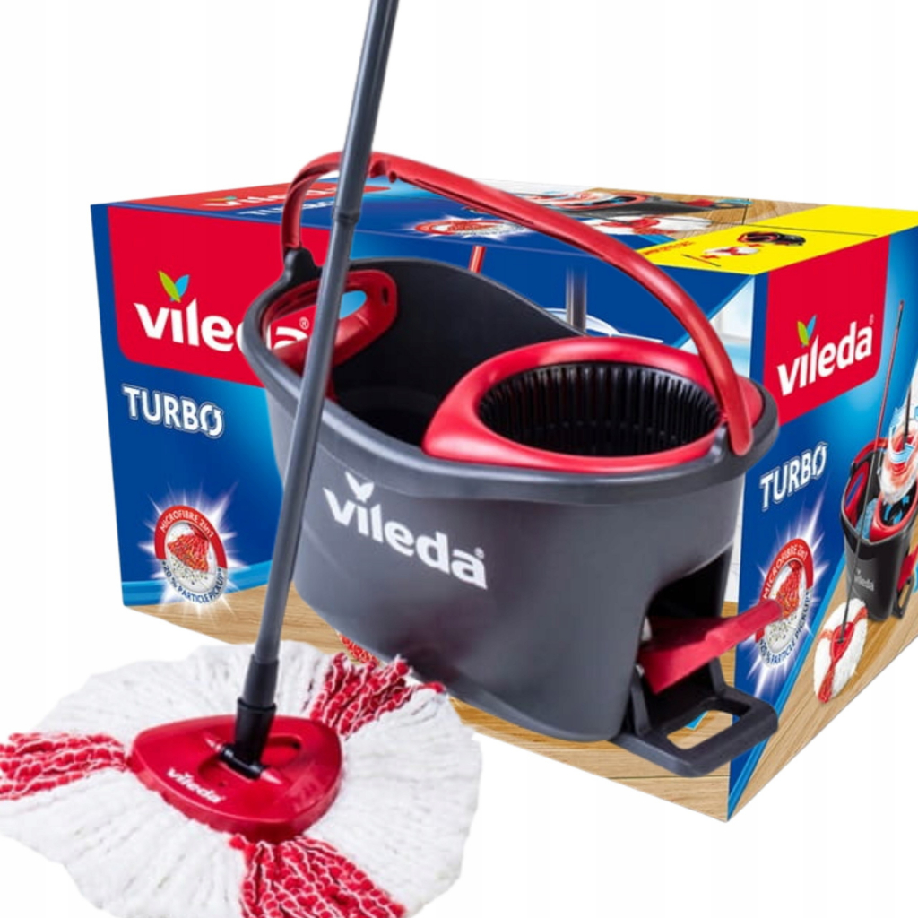 Vileda Easy Wring&Clean TURBO wiadro Mop a kbelík rotační 38 cm