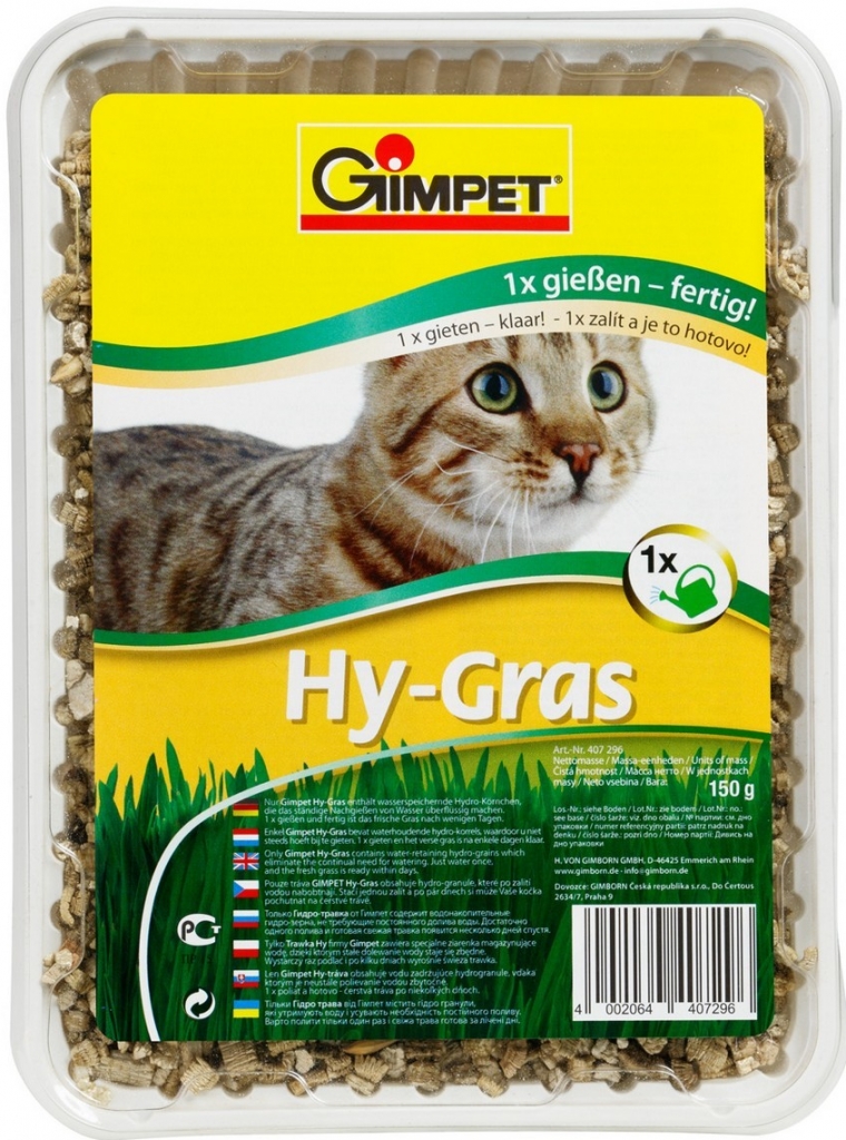 Gimpet Tráva Cat Hy Gras 3 x 150 g