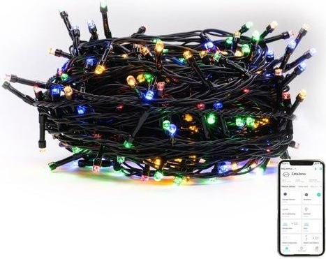 IMMAX NEO LITE SMART vánoční LED osvětlení řetěz 400ks diod WW+RGB Wi-Fi TUYA 40m