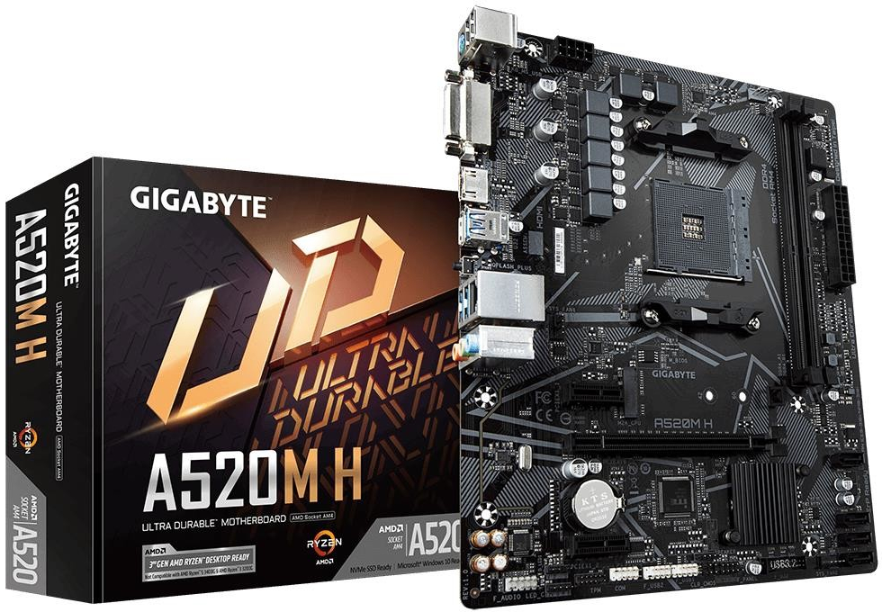 Gigabyte A520M H rev. 1.0