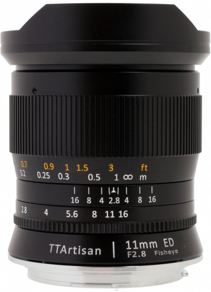 TTArtisan 11mm f/2.8 Fisheye Full Frame Canon RF