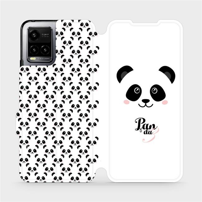 Pouzdro Mobiwear Flip Vivo Y33s - M030P Panda Amálka