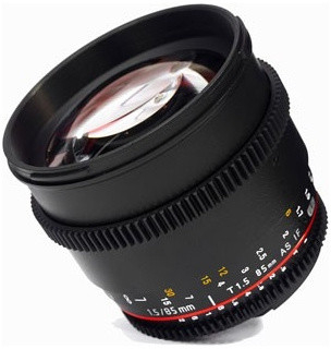 Samyang 85mm T1.5 VDSLR AS IF UMC II Sony A-mount