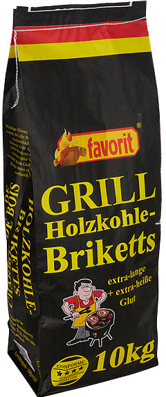 FAVORIT Grilovací brikety 10kg