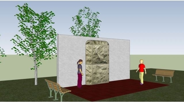 Lezecká stěna - wall 1a