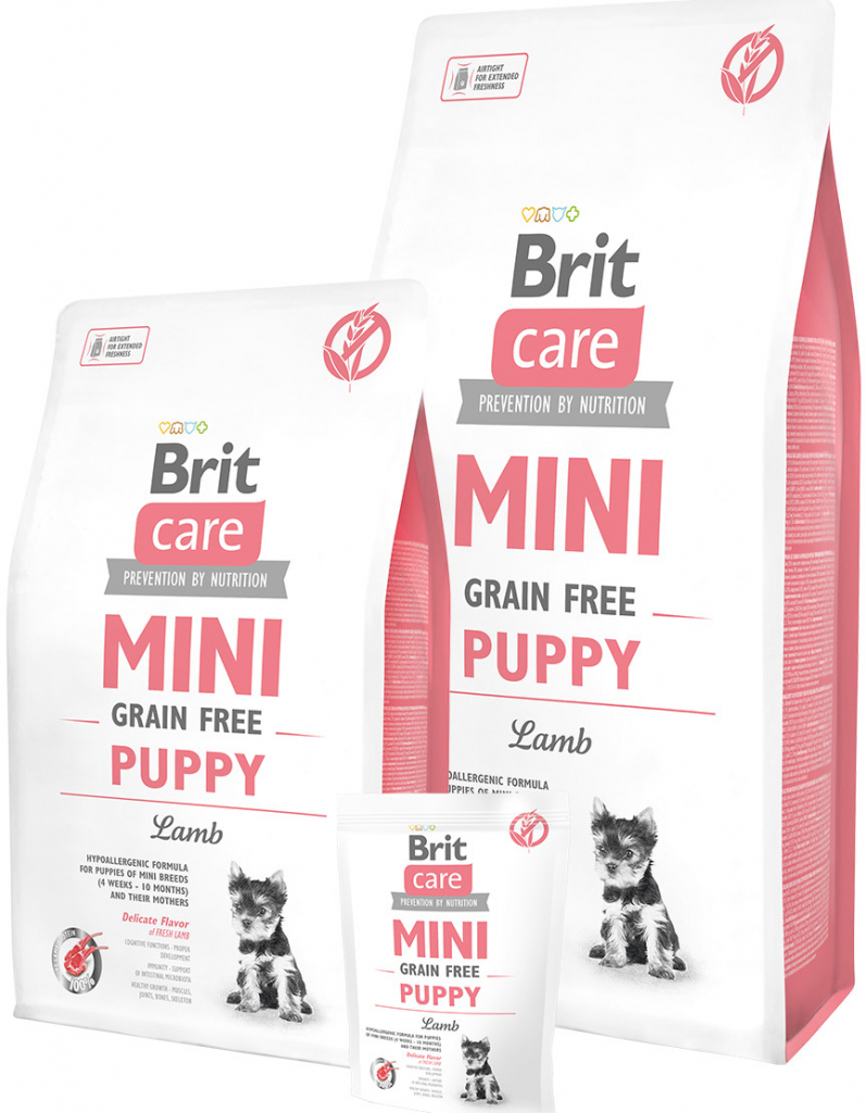 Brit Care Mini Grain-free Puppy Lamb 2 x 7 kg
