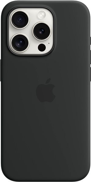 Apple Silikonové s MagSafe iPhone 15 Pro, černé MT1A3ZM/A