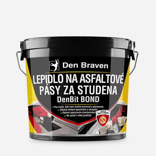 DenBit BOND - lepidlo na asfaltové pásy za studena 5kg