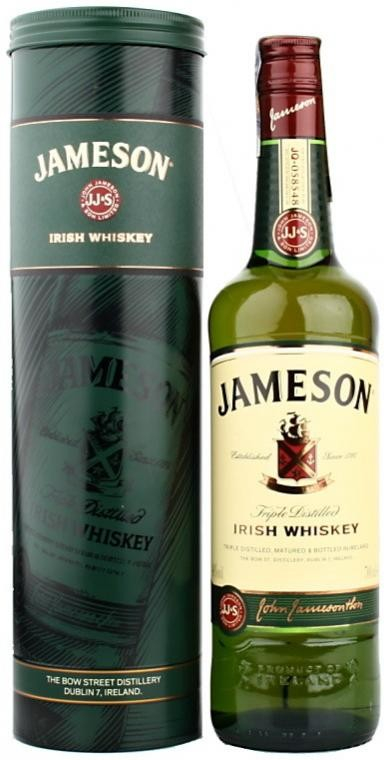 Jameson Irish Whisky 40% 0,7 l (tuba)