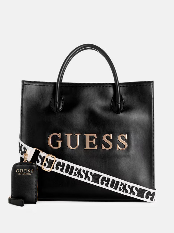 Guess dámská velká kabelka Caracara černá