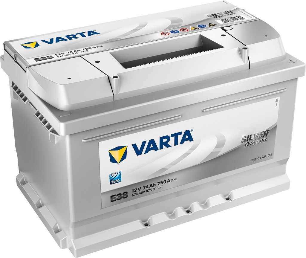 Varta Silver Dynamic 12V 74Ah 750A 574 402 075