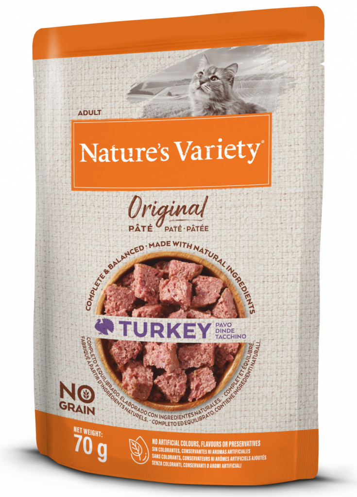 Nature\'s Variety original pro kočky s krůtou 70 g