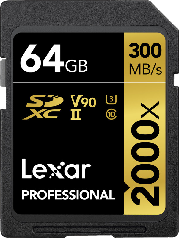 Lexar SDXC UHS-II 64 GB LSD2000064G-BNNNG