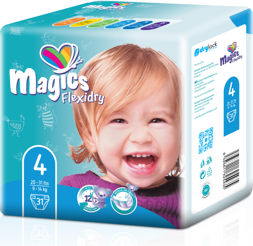 Magics Flexidry 4 maxi 9-14 kg 31 ks