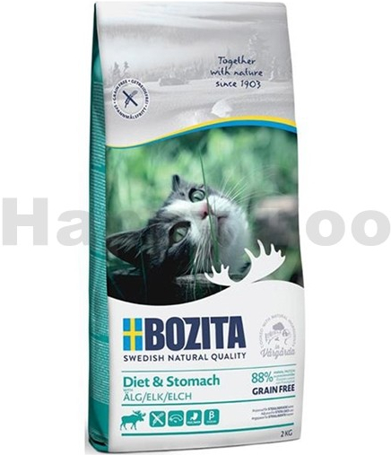 Bozita Doggy Diet & Stomach Grain Free Elk los 2 kg