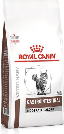 Royal Canin Veterinary Diet Cat Gastrointestinal Moderate Calorie 2 x 0,4 kg