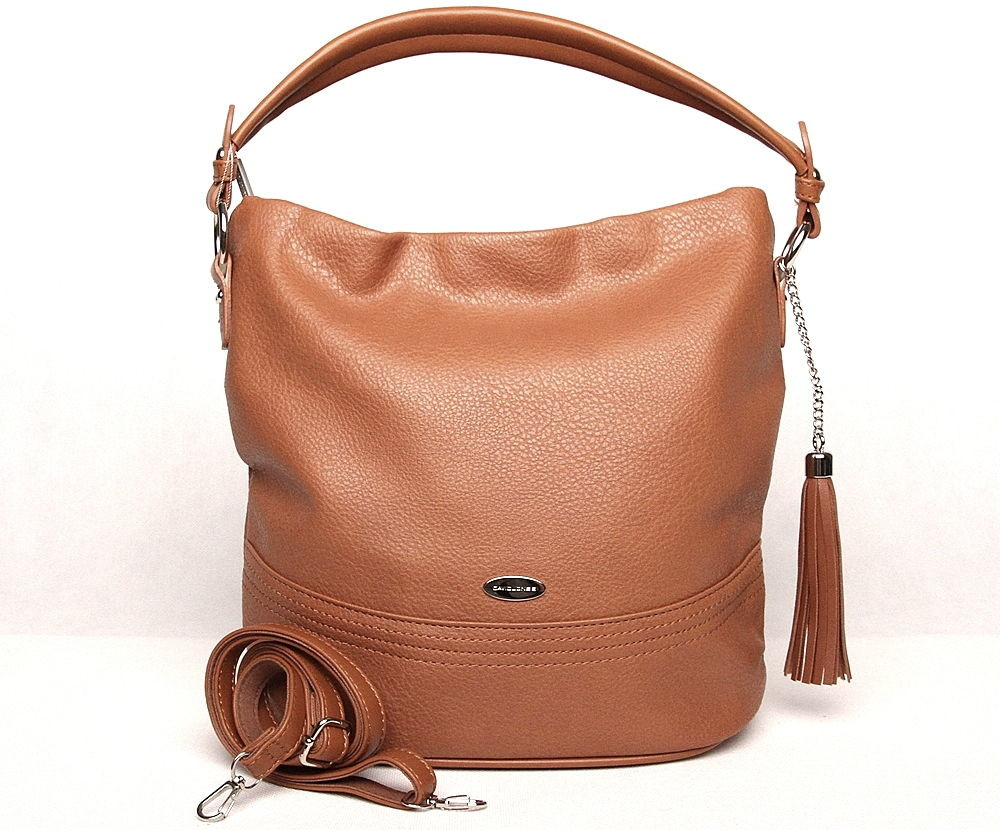 David Jones dámská kabelka na rameno i crossbody CM6089 hnědá