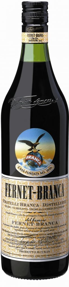 Fernet Branca 39% 0,7 l (holá láhev)