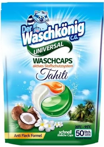 Waschkönig TrioCaps Tahiti Universal Premium 50 ks