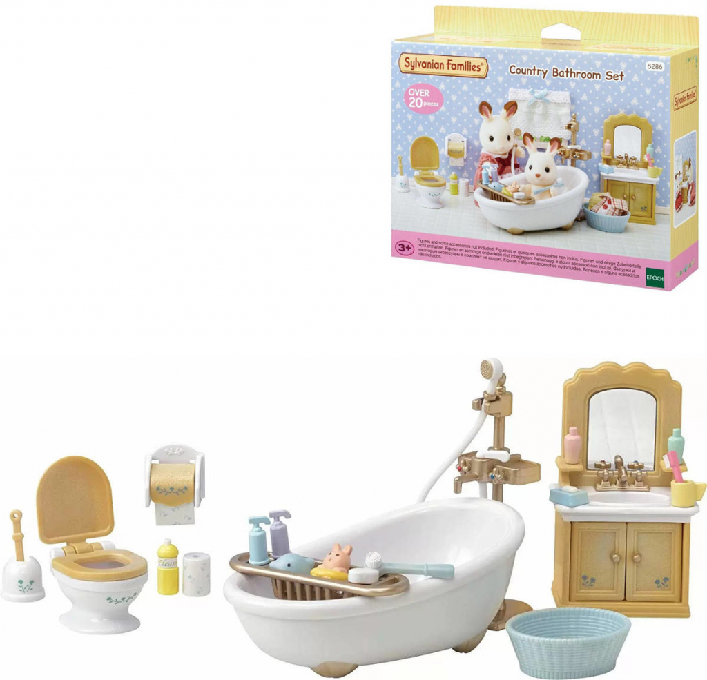 Sylvanian Families Set venkovská koupelna