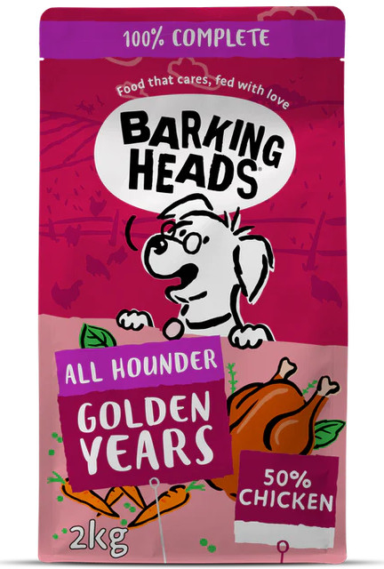 Barking Heads All Hounder Golden Years Chicken 12 kg