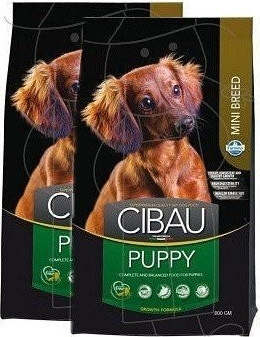 Cibau Dog Puppy Mini 2 x 2,5 kg