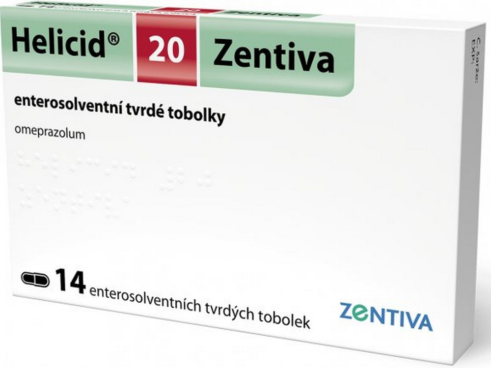 HELICID POR 20MG CPS ETD 14 I