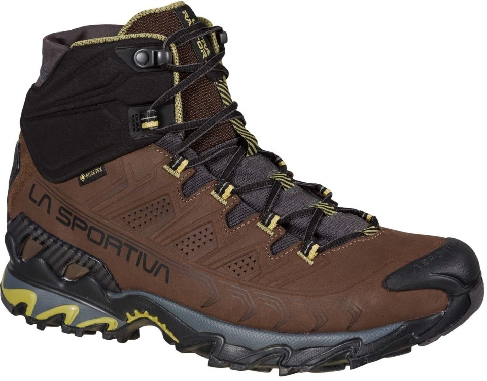 La Sportiva Ultra Raptor II Mid Leather Wide GTX IvyTango Red