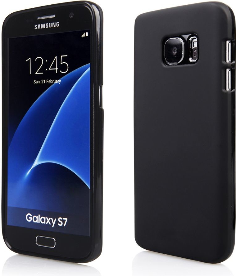 Pouzdro Jelly Case Samsung G935 S7 Edge Pudding černé