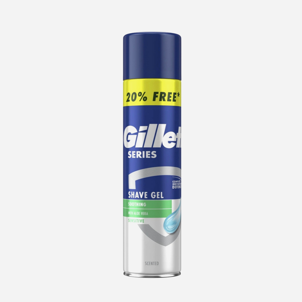 Gillette Series gel na holení 200 ml + hydratační krém 50 ml dárková sada