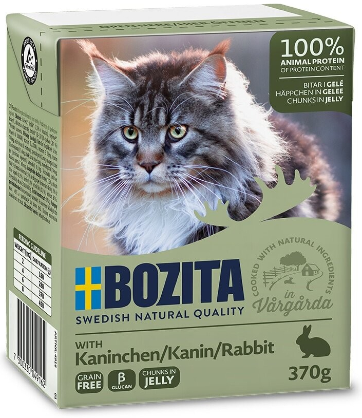 Bozita Cat s králičím masem kousky jelly 370 g