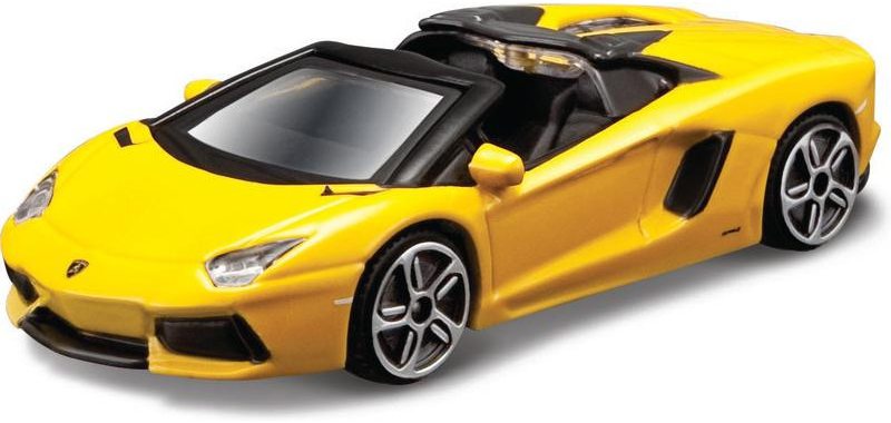 Bburago Lamborghini Aventador LP 700 4 Roadster žlutá 1:43