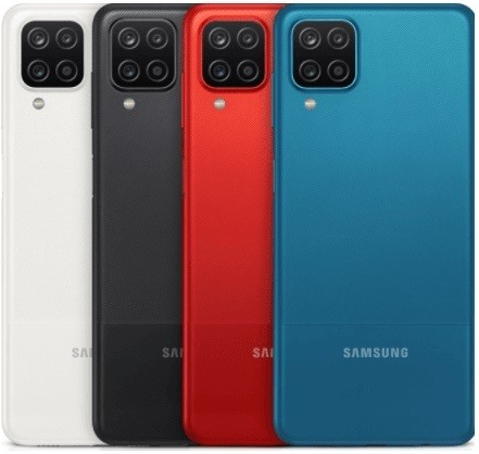 Kryt Samsung Galaxy A12 zadní červený