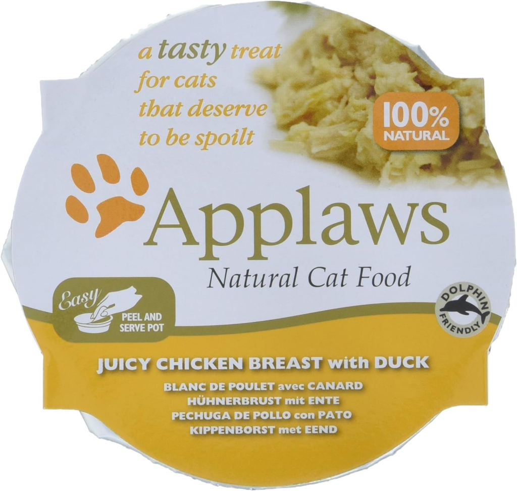 Applaws cat Juicy Chicken Breast with Duck 60 g