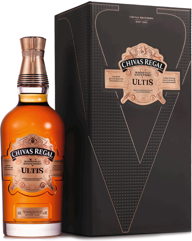 Chivas Regal Ultis 40% 0,7 l (Luxusní balení)