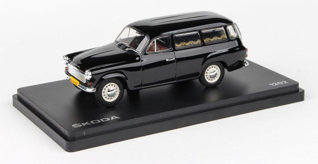 Abrex škoda 1202 Dodávka 1964 Pohřební 1:43