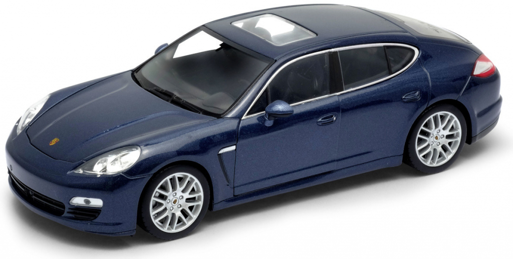 Welly Porsche Panamera Smodro šedá 1:24