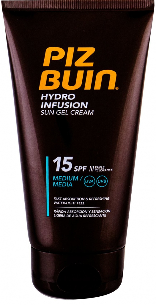 Piz Buin Hydro Infusion gelový krém na opalování SPF15 150 ml