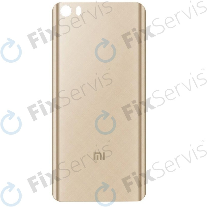 Kryt Xiaomi MI5 zadní Zlatý