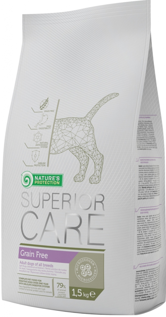 Nature\'s Protection SC Dog Grain Free 1,5 kg