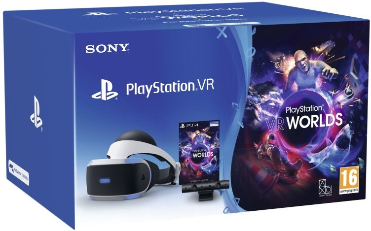 PlayStation VR V2 + Kamera V2 + VR Worlds
